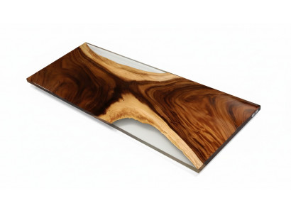 Dining Table Sea Water River Real Wood River Table 180x80 Tables Epoxy Resin New