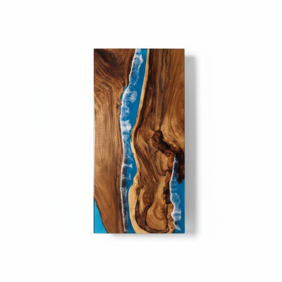 Dining Table Epoxy Resin Solid Tables 220x90 River Table Real Wood