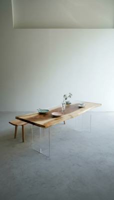 Tables Epoxy Resin Dining Table Wood Solid Furniture Waterfall Epoxy Table