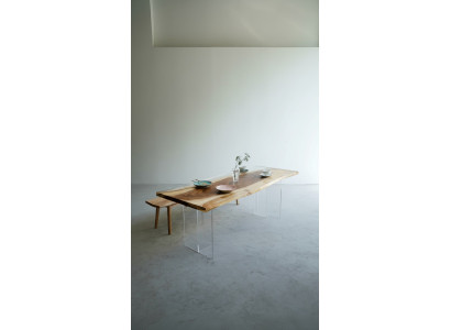 Tables Epoxy Resin Dining Table Wood Solid Furniture Waterfall Epoxy Table