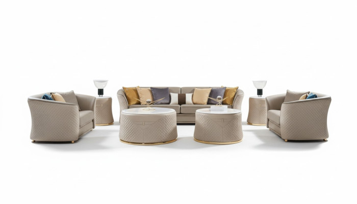 Sofa set 421Seater leather sofa couch living room suite design