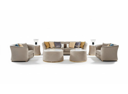 Sofa set 421Seater leather sofa couch living room suite design