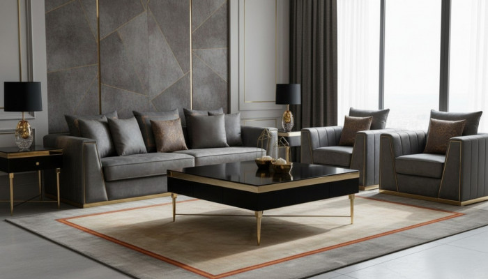 Luxury coffee table wooden tables living room high-quality furniture side table