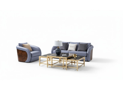 Luxury living room furniture sofa set leather sofa couch upholstery set design