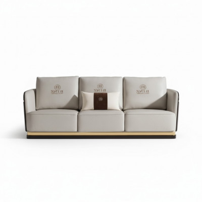 Three-seater couch upholstery sofa couches sofas designer leather couches white