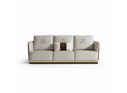 Three-seater couch upholstery sofa couches sofas designer leather couches white