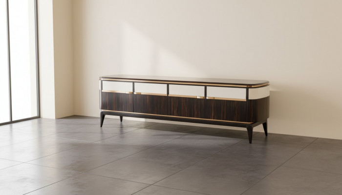 Designer TV stand cupboard side low board cabinet room shelf