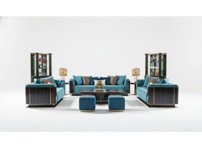 Three-seater couch couch upholstery sofa 3 seater textile couches fabric luxury furniture