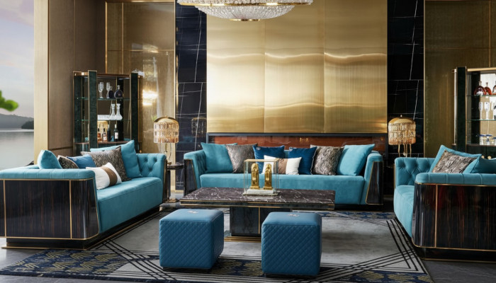 Luxury coffee table side table designer table living room table