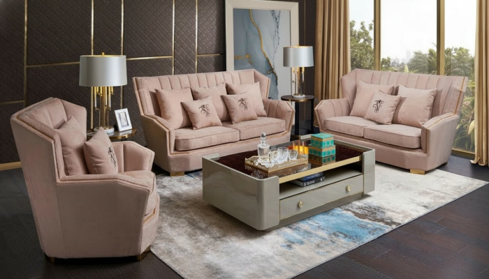 Upholstered Couches Couch Modern Luxury Sofa Set 3+2+1 Seater Design Sofa New