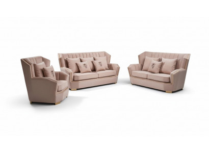 Upholstered Couches Couch Modern Luxury Sofa Set 3+2+1 Seater Design Sofa New