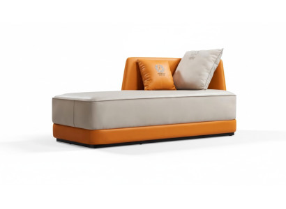 Modern Liege Leather Comfort Luxury Loungers Recliner Relax Lounger Chaise Longue