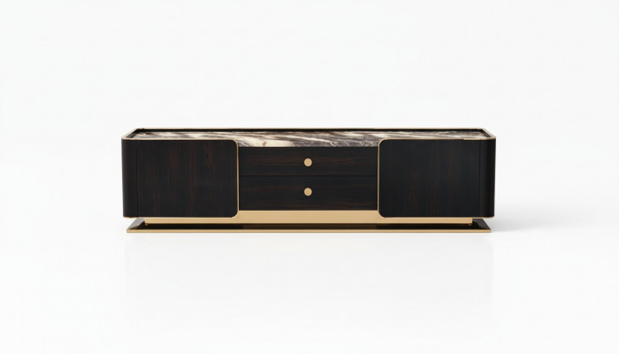 Sideboard RTV dresser cabinet designer furniture lowboard wood dressers.