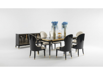 Chair 1x Dining Room TV Lounge Leather Seat Modern Upholstered Chair
