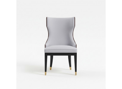 Dining room 1x chair chairs upholstery wood modern designer backrest seat armchair