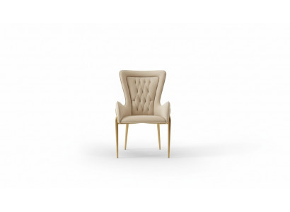 Armchair Chair 1x Dining Room Lounge Seat Upholstered Chair Luxury Leather Television