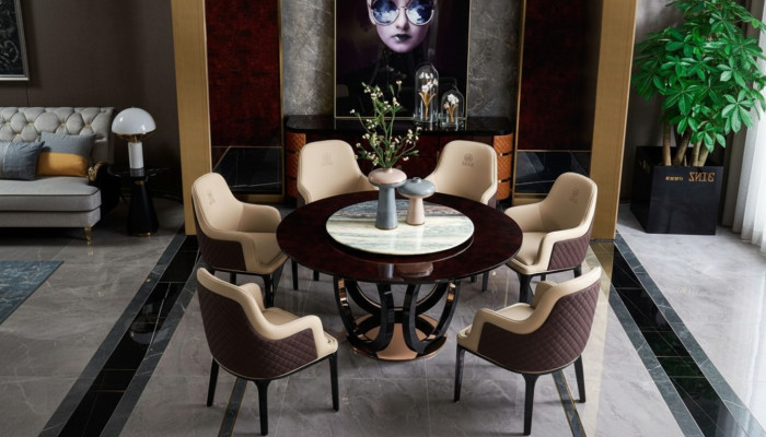 Designer chair, luxury armchair, upholstered chairs, 1x armchair, living-dining room, leather