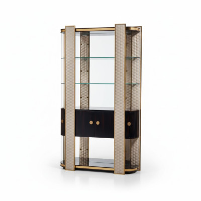 Designer display cabinet, wooden cabinet, cabinets, living room shelves, office shelves, glass cabinet