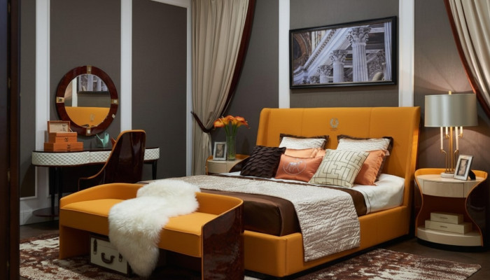 Luxury bedroom furniture bed 2x bedside table set beds hotel furniture 3-piece living.