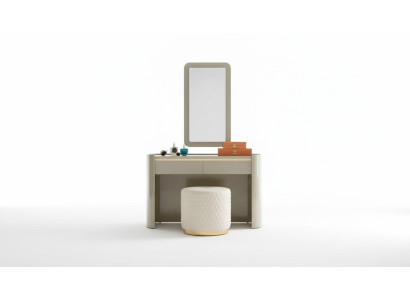 Luxury Dressing Table Mirror Stool Complete Set Dresser Bedroom