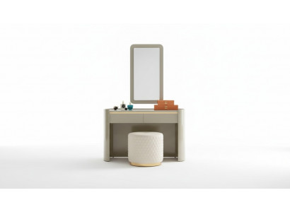 Luxury Dressing Table Mirror Stool Complete Set Dresser Bedroom