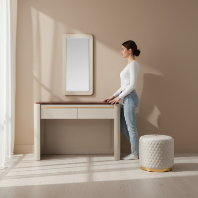 Dressing table stool console makeup tables table mirror consoles
