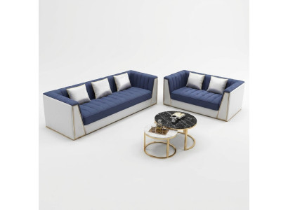 Designer sofa set luxury sofa couch upholstery set 3 2 seater 2-piece set