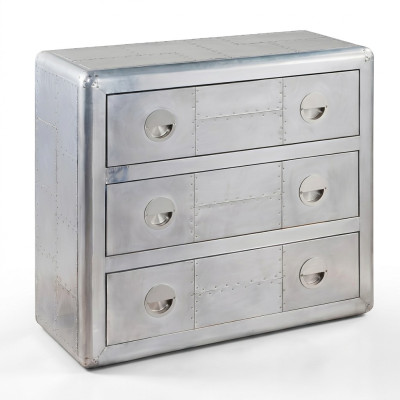 Dresser Design Furniture Vintage Retro Cabinet Drawer Shelf Airplane
