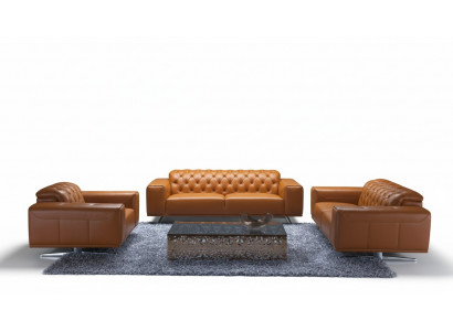 Chesterfield Sofa Set Brown Couches Leather Sofa Sofa Couch Classic New