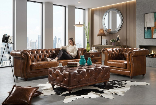Luxury furniture sofa set couch sofa upholstery 3+1 seater with coffee table couches