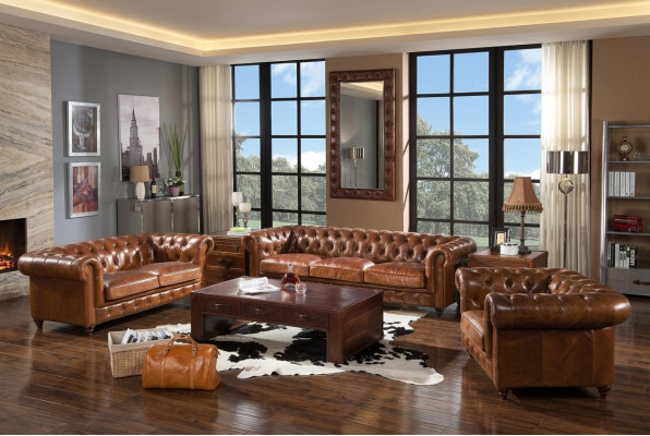3-piece sofa set, leather sofa couch living room set, new sofa.