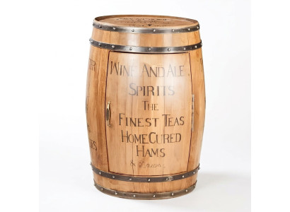 Barrel wine rack home bar vintage wood bar table wooden cabinets round new