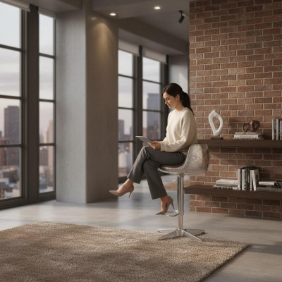 Bar stool bar chair counter stool stool chair stool lounge armchair new airplane