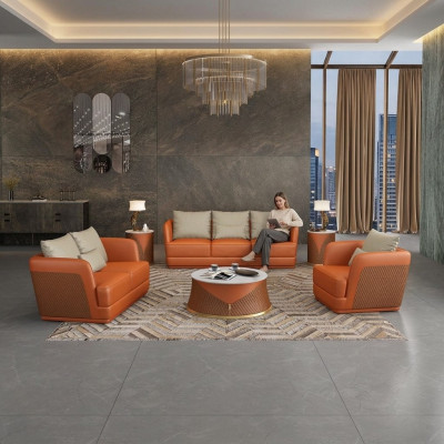 Leather sofa, couch landscape, 3 2 1 seater set, design modern sofa couches