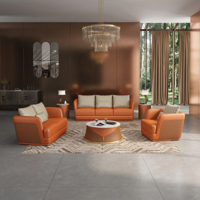 Leather sofa, couch landscape, 3 2 1 seater set, design modern sofa couches
