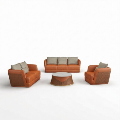 Leather sofa, couch landscape, 3 2 1 seater set, design modern sofa couches