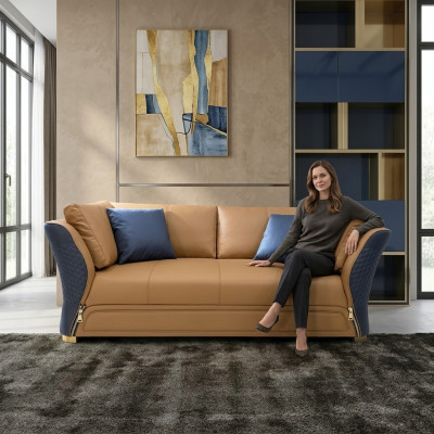 Sofa three-seater couch upholstery design seat sofas decor room furniture modern
