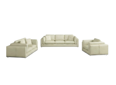 Modern three-seater sofa, 3-seater couches (without 2+1 seater) upholstered sofas genuine leather