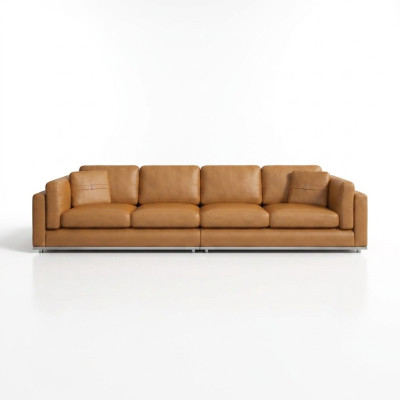 Sofa 4-seater sofas luxury upholstered sofas leather sofas luxury designer couch new sofa