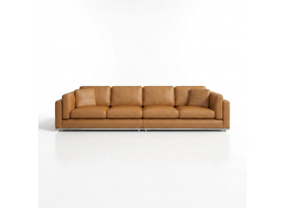 Sofa 4-seater sofas luxury upholstered sofas leather sofas luxury designer couch new sofa