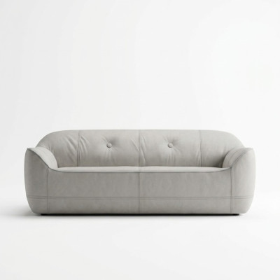 Modern three-seater sofa 3-seater couches three-seater upholstery luxury sofas brown