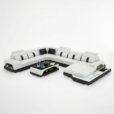 Corner suite leather sofa design luxury living landscape corner sofa couch upholstery corner sofa