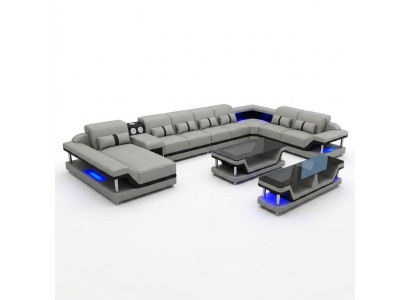 Design sofa complete set upholstery corner sofa corner couch couch sideboard table