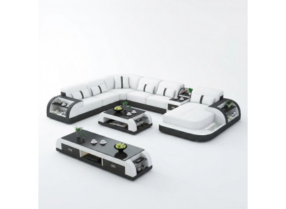 Leather sofa design corner suite corner sofa luxury living landscape leather sofa couch upholstery