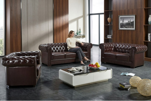 Sofa set 3-2-1 seater set sofa upholstery couch leather relax living room set