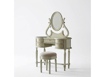 Dressing table desk vanity chest of drawers mirror shelves stool console tables