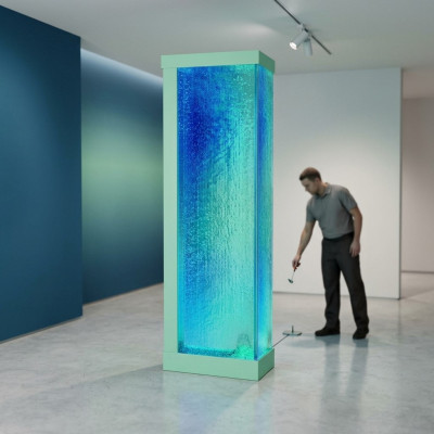 Luxury column water columns water wall columns 200cm stainless steel