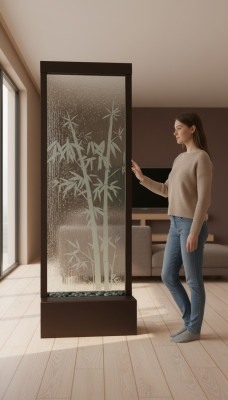 Walls Water Wall Panel LED Water Wall Water Bubble Wall