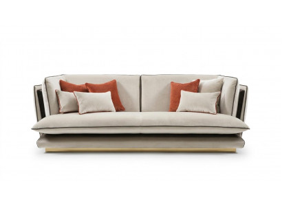 Designer 3-seater sofa upholstered sofa with armrest couch sofa upholstered sofas couch