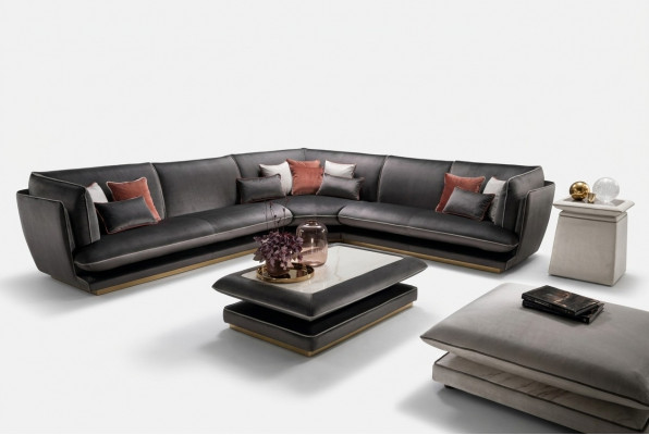 Sofa Couch Luxury Corner Sofa Furniture Living Room Upholstery Design Textile arredoclassic